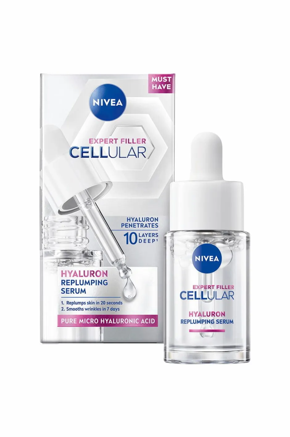 Best Cellular Expert Filler Hyaluron Replumping Serum Ansigtspleje