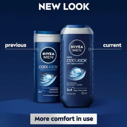 Nivea Cool Kick Shower Gel 250 Ml^ Kropspleje|Kropspleje