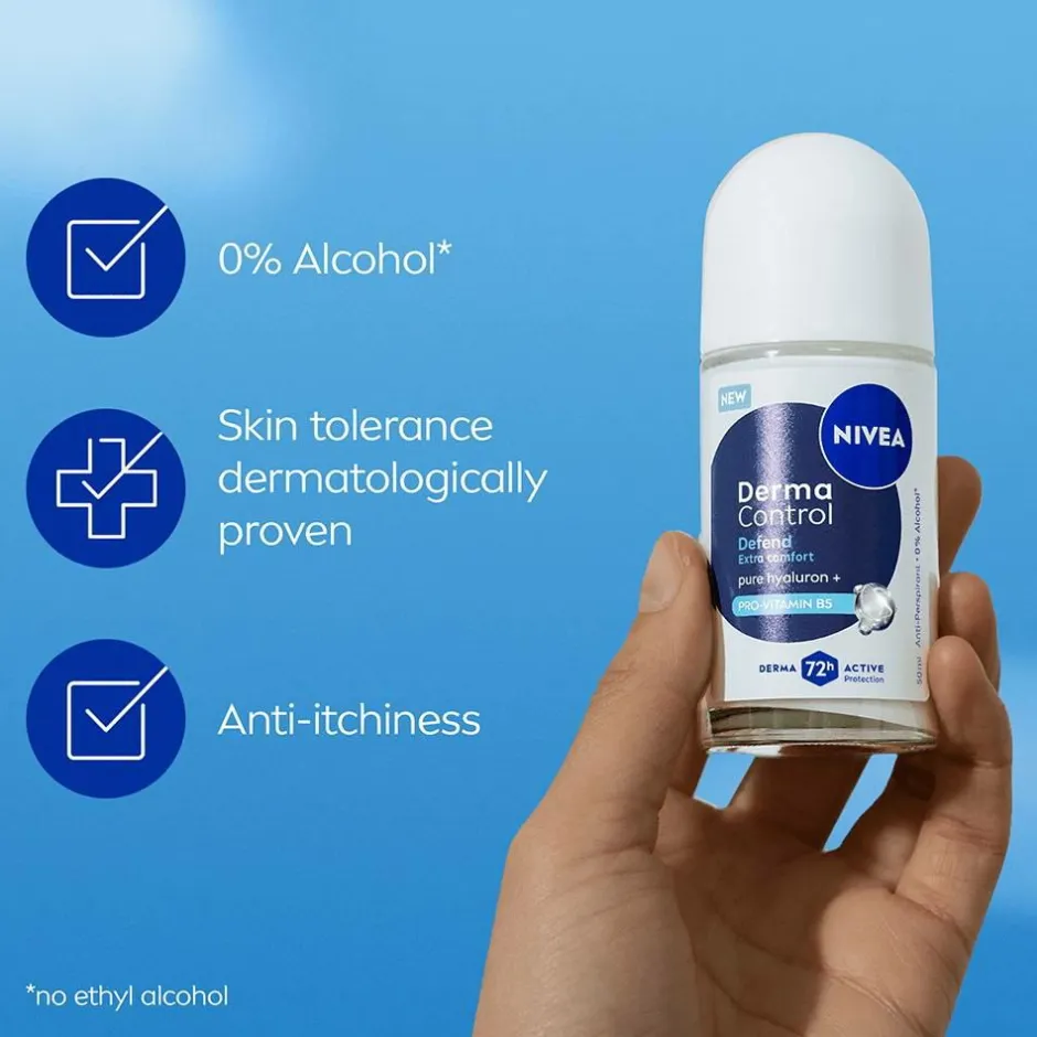 New Derma Control Defend Roll On 50 Ml Kropspleje