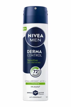 Nivea Derma Control Sensitive Spray 150 Ml^ Kropspleje|Kropspleje