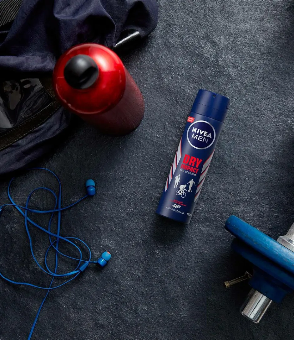 Nivea Dry Impact Deo Spray 150 ml^ Kropspleje|Kropspleje