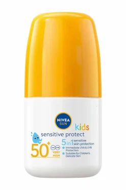 Nivea Kids Sensitive Sun Roll On Spf 50+ 50Ml^ Solbeskyttelse