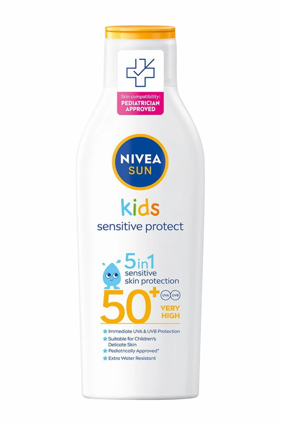 Nivea Kids Sensitive Protect & Play Sun Lotion SPF50+ 200 ml^ Solbeskyttelse