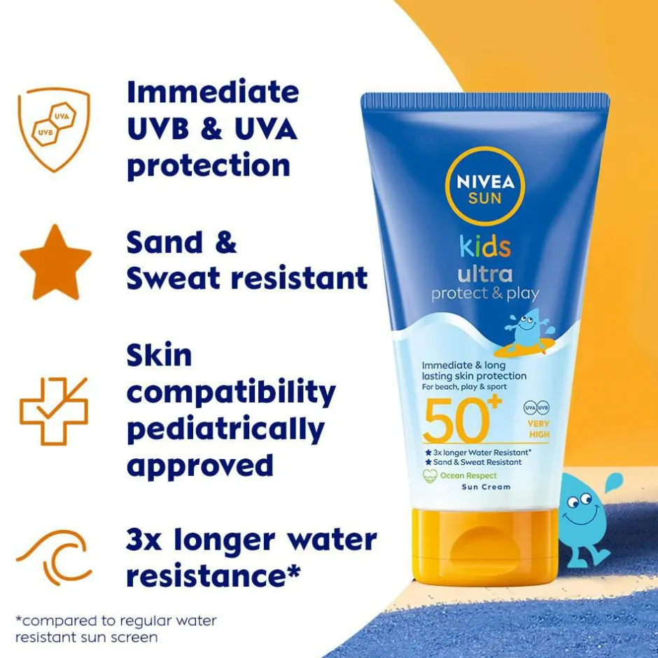 Online Kids Ultra Protect & Play SPF50+ 150 ml Solbeskyttelse