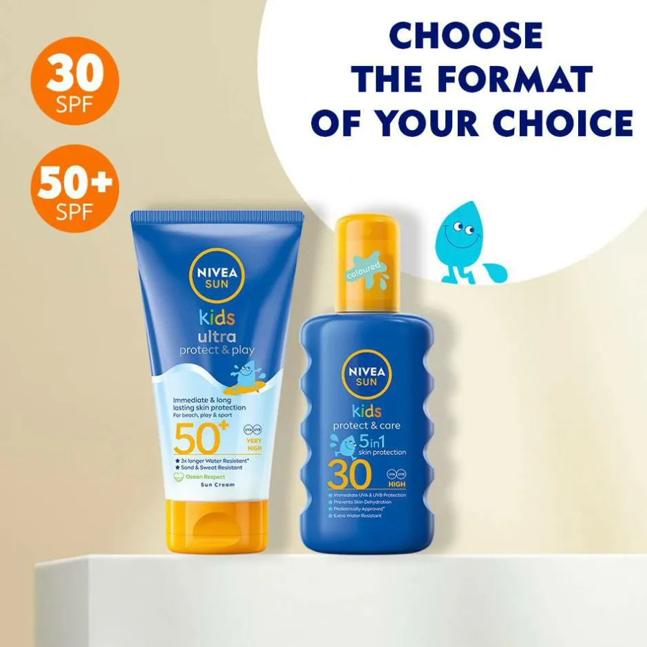 Online Kids Ultra Protect & Play SPF50+ 150 ml Solbeskyttelse