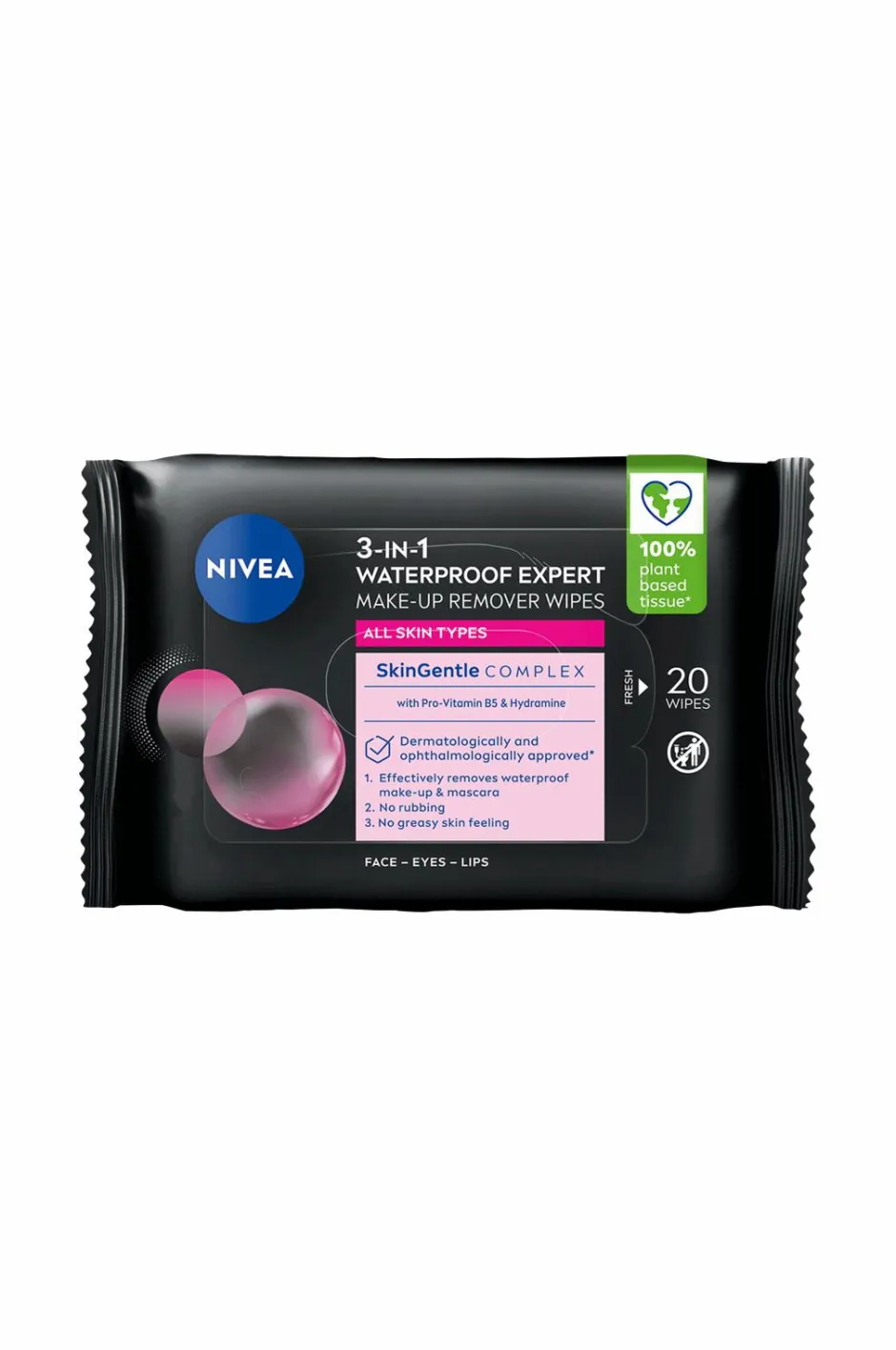 Nivea MicellAIR Expert Make-up Remover Wipes WP 20st^ Ansigtspleje