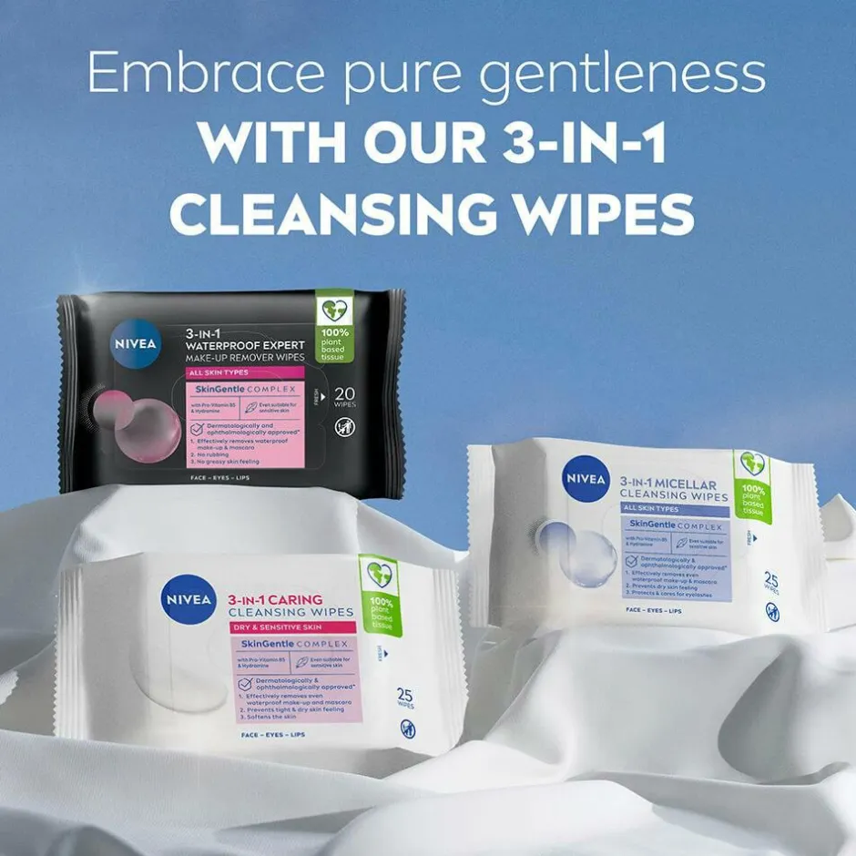 Nivea MicellAIR Expert Make-up Remover Wipes WP 20st^ Ansigtspleje