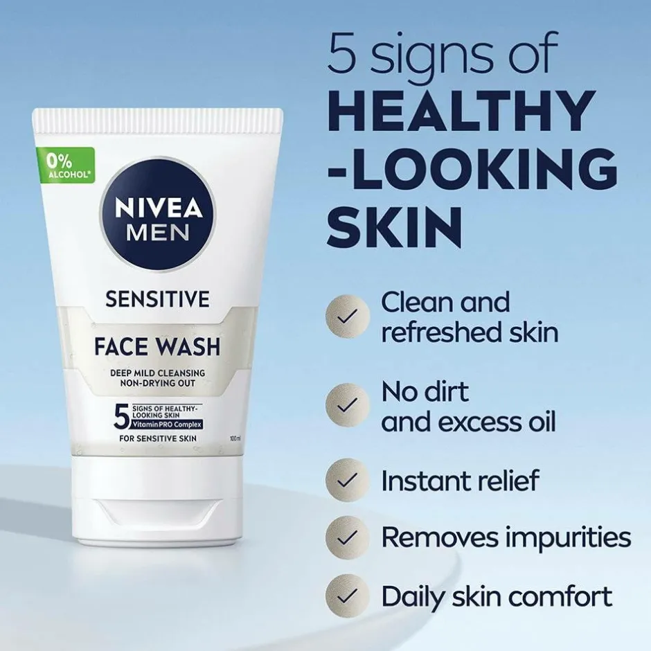 Outlet Nfm Sensitive Face Wash 100 ml Ansigtspleje|Ansigtspleje