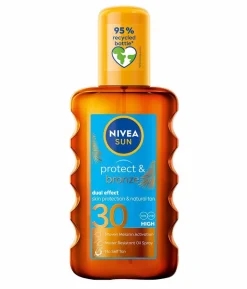 Clearance Protect & Bronze Oil Spray SPF 30 Sun 200 ml Solbeskyttelse