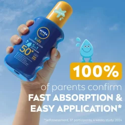 Clearance Protect & Care Kids Sun Spray Spf 50+ 200Ml Solbeskyttelse
