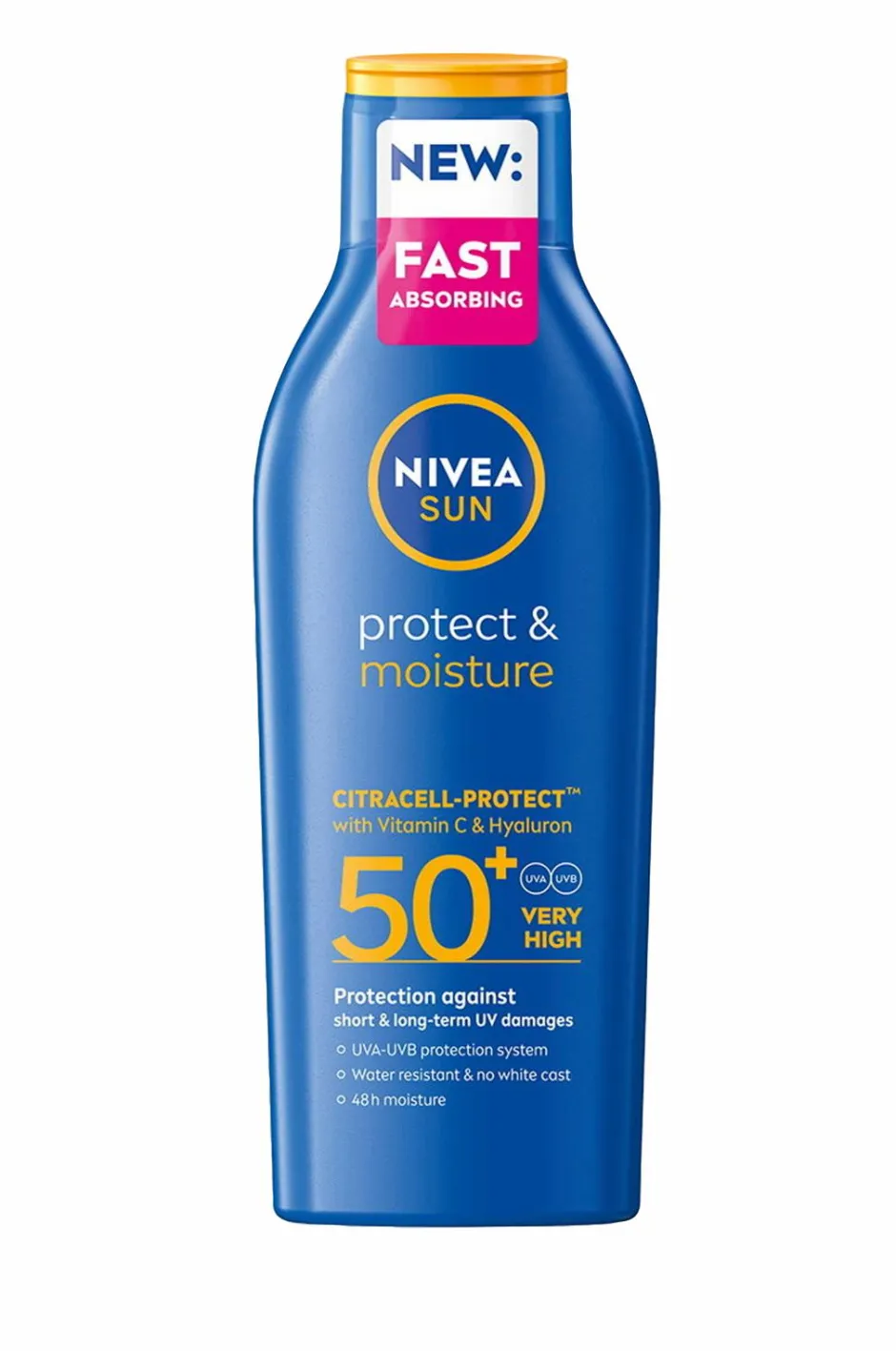 Nivea Protect & Moisture Sun Lotion SPF 50+ 200 ml^ Solbeskyttelse