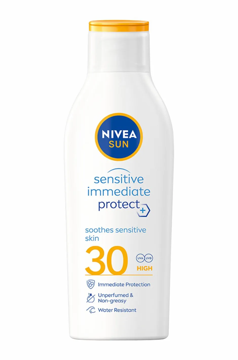 Nivea Sensitive Immediate Protect Soothing Sun Lotion SPF30 200 ml^ Solbeskyttelse