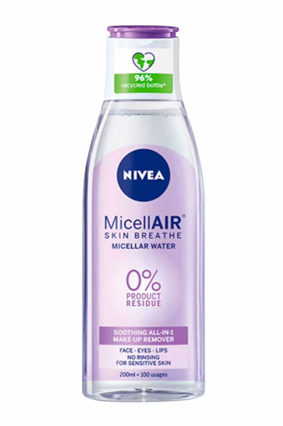 Nivea Sensitive 3-In-1 Micellar Cleansing Water 200ml^ Ansigtspleje