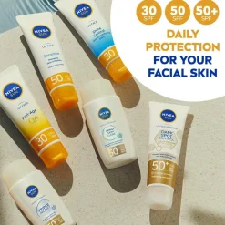 Best Solcreme til ansigtet UV Face Triple Protect Fluid SPF50+ 40 ml SUN Solbeskyttelse