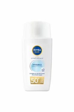 Discount UV Face Invisible Daily Fluid SPF 50+ Solbeskyttelse