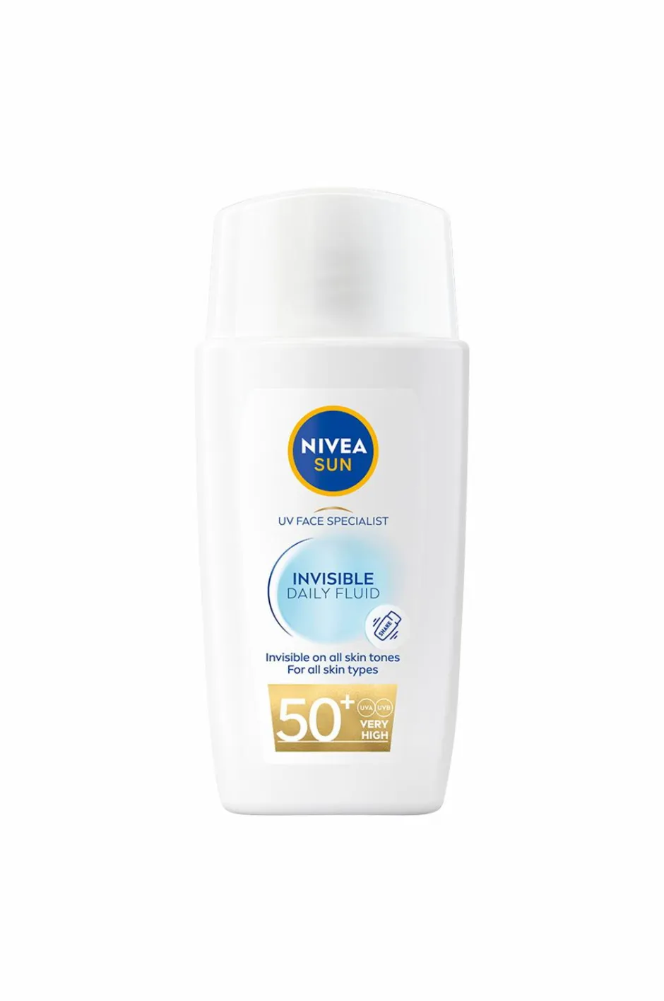 Discount UV Face Invisible Daily Fluid SPF 50+ Solbeskyttelse