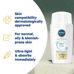 Nivea UV Face Specialist Blemish Control SPF 50+ 40 ml^ Ansigtspleje