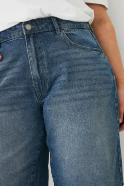 Noisy May Curve Denimshorts nmHolla NW Loose Short AZ426MB Curv^Dame Shorts