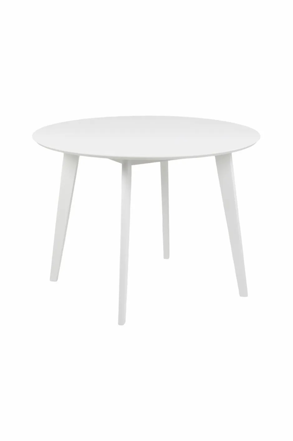 NORDFORM Roxby rundt spisebordssæt med bord og 4 stole, Ø105x76 cm^ Spisegrupper