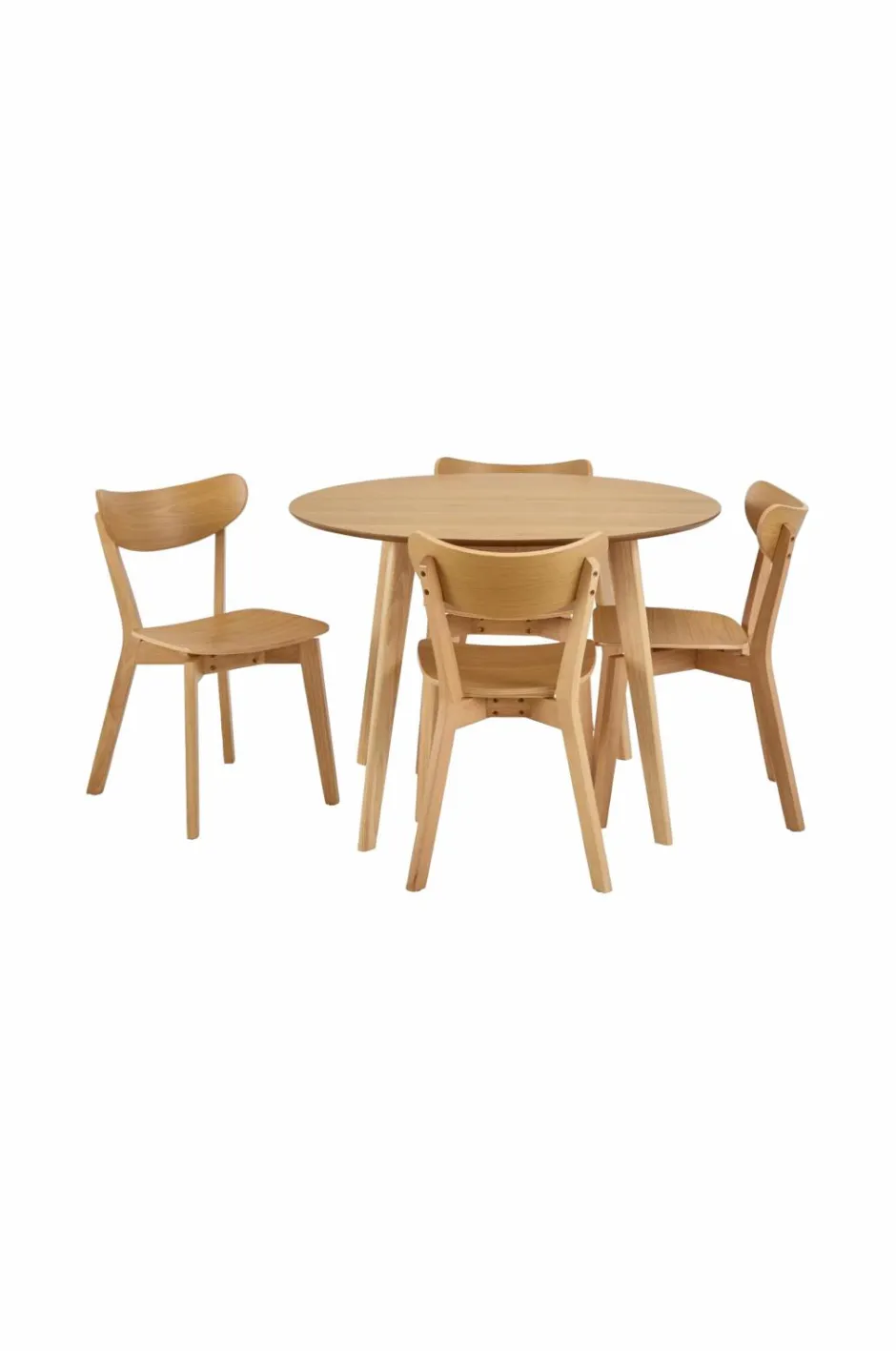 NORDFORM Roxby spisebordssæt Ø 105 cm^ Spisegrupper