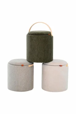 Nordic Furniture Group Puf med opbevaring Lykke^ Puffer & Fodskamler