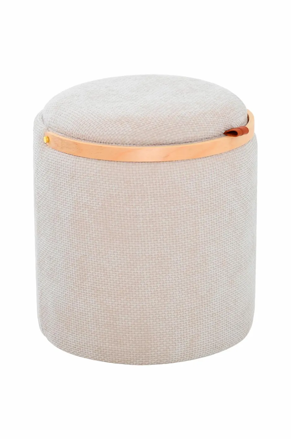 Nordic Furniture Group Puf med opbevaring Lykke^ Puffer & Fodskamler
