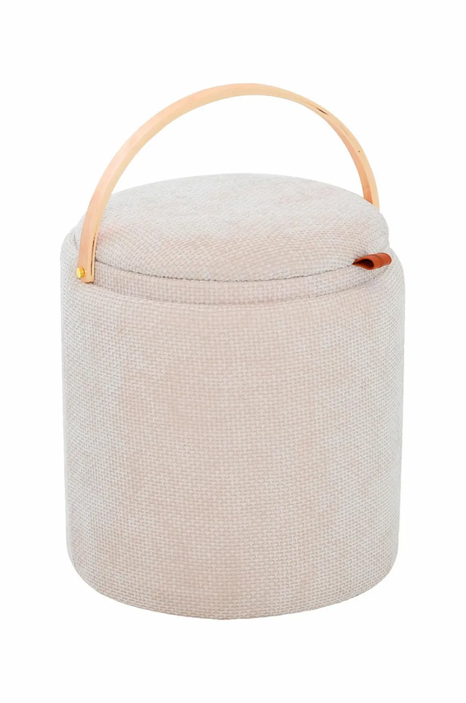 Nordic Furniture Group Puf med opbevaring Lykke^ Puffer & Fodskamler