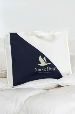 Norsk Dun Pude 50 % andedun Medium 3-kammer^ Dyner & Hovedpuder