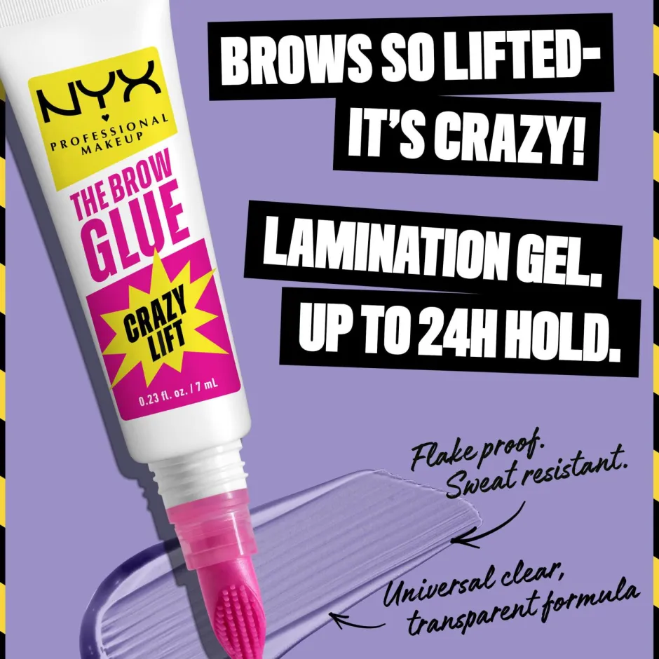 NYX Professional Makeup The Brow Glue Crazy Lift^ Øjenbryn