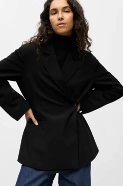 Object Blazer objLisa L/S Waisted E WI 25^Dame Blazere & Veste