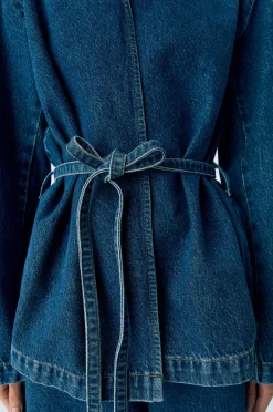Online Denimblazer objMallie L/S LO Blazer E SS Fair 2 Dame Blazere & Veste