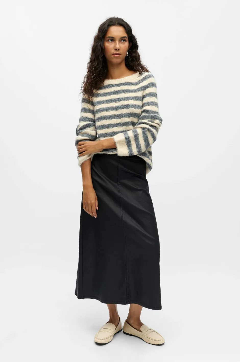 Object Nederdel Objmatthie HW Long Skirte AW Fair 2^Dame Nederdele