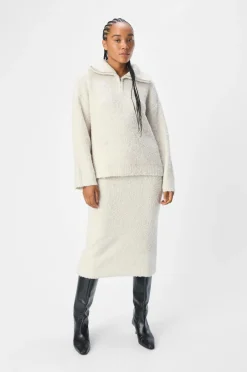 Hot Nederdel objTolatya Knit Midi Skirt 135 Dame Nederdele