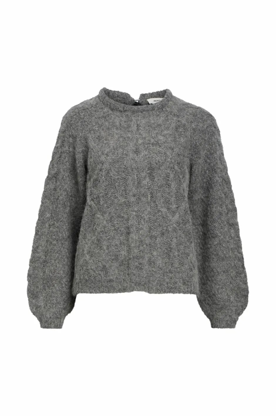 Object Trøje objSmilla Knit RE L/S Pullover^Dame Trøjer & Cardigans