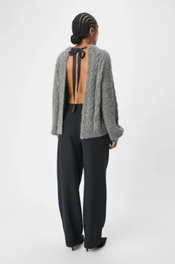 Object Trøje objSmilla Knit RE L/S Pullover^Dame Trøjer & Cardigans