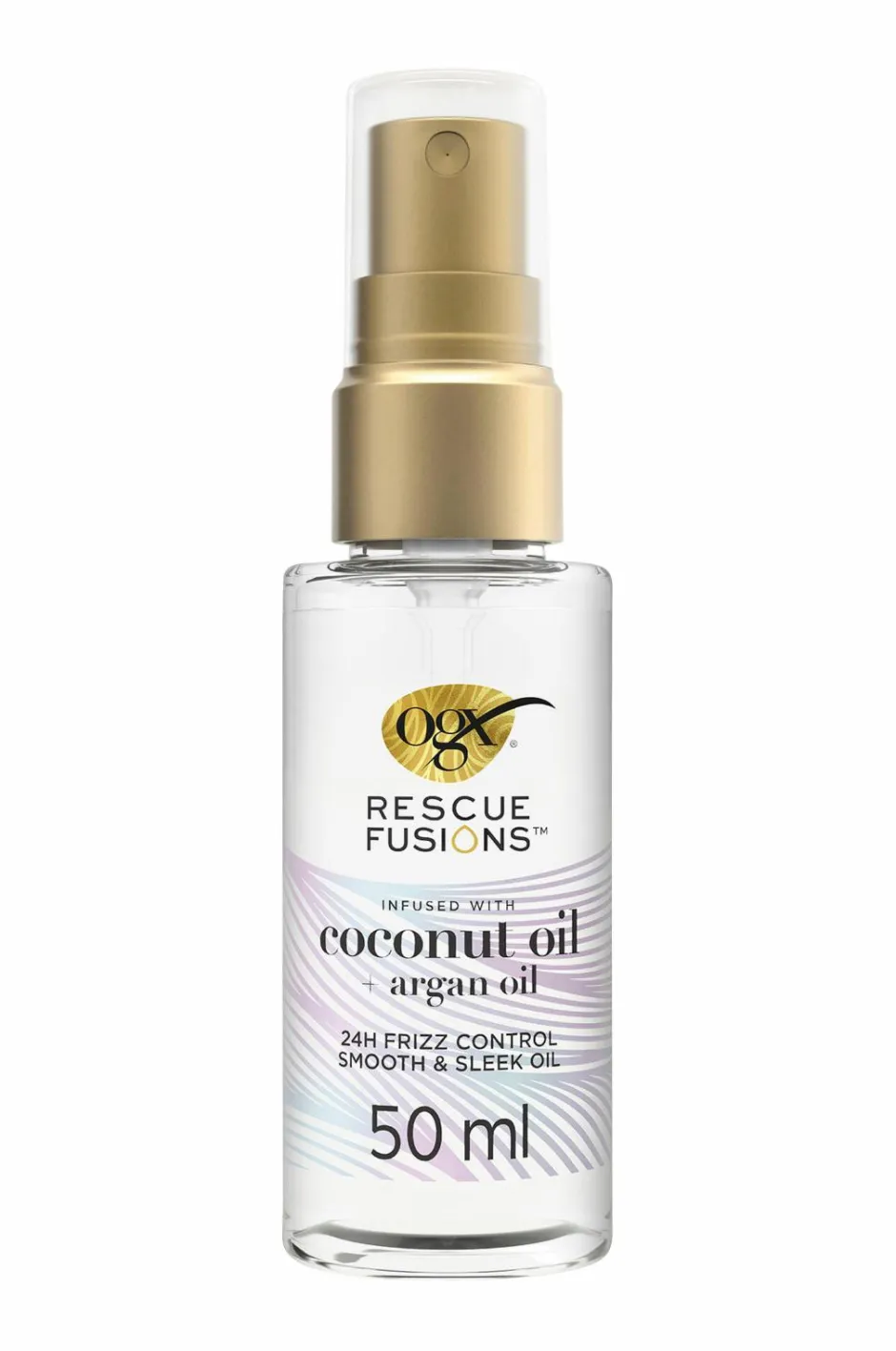 Ogx Rescue Fusions 24Hr Frizz Control Smooth And Sleek Oil 50 Ml^ Hårpleje