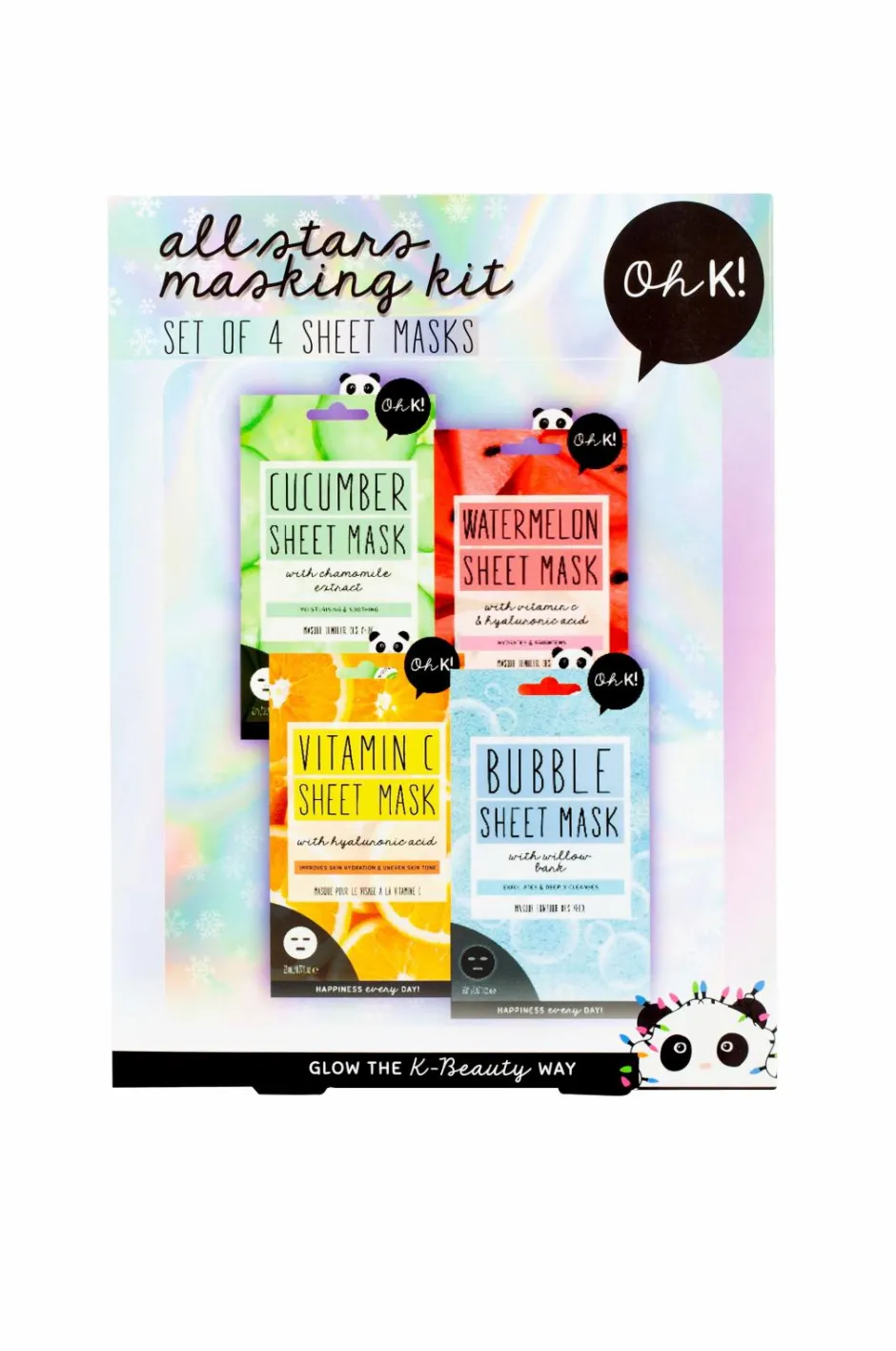 Outlet Giftbox All Stars Masking Kit Gaveæsker|Ansigtspleje