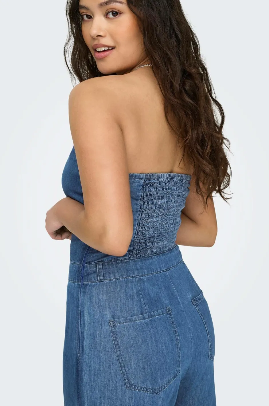 Hot Buksekjole onlAkia Bea SL Dnm Jumpsuit BJ Dame Jumpsuits & Buksedragter