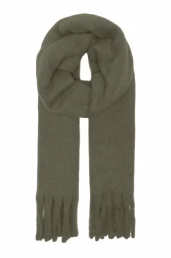 Discount Halstørklæde onlBea Wool Fringe Scarf Dame Tørklæder & Halstørklæder