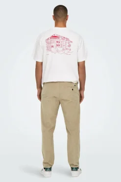 Online Fløjlsbukser onsLinus Tap Corduroy 0185 Pant Bukser