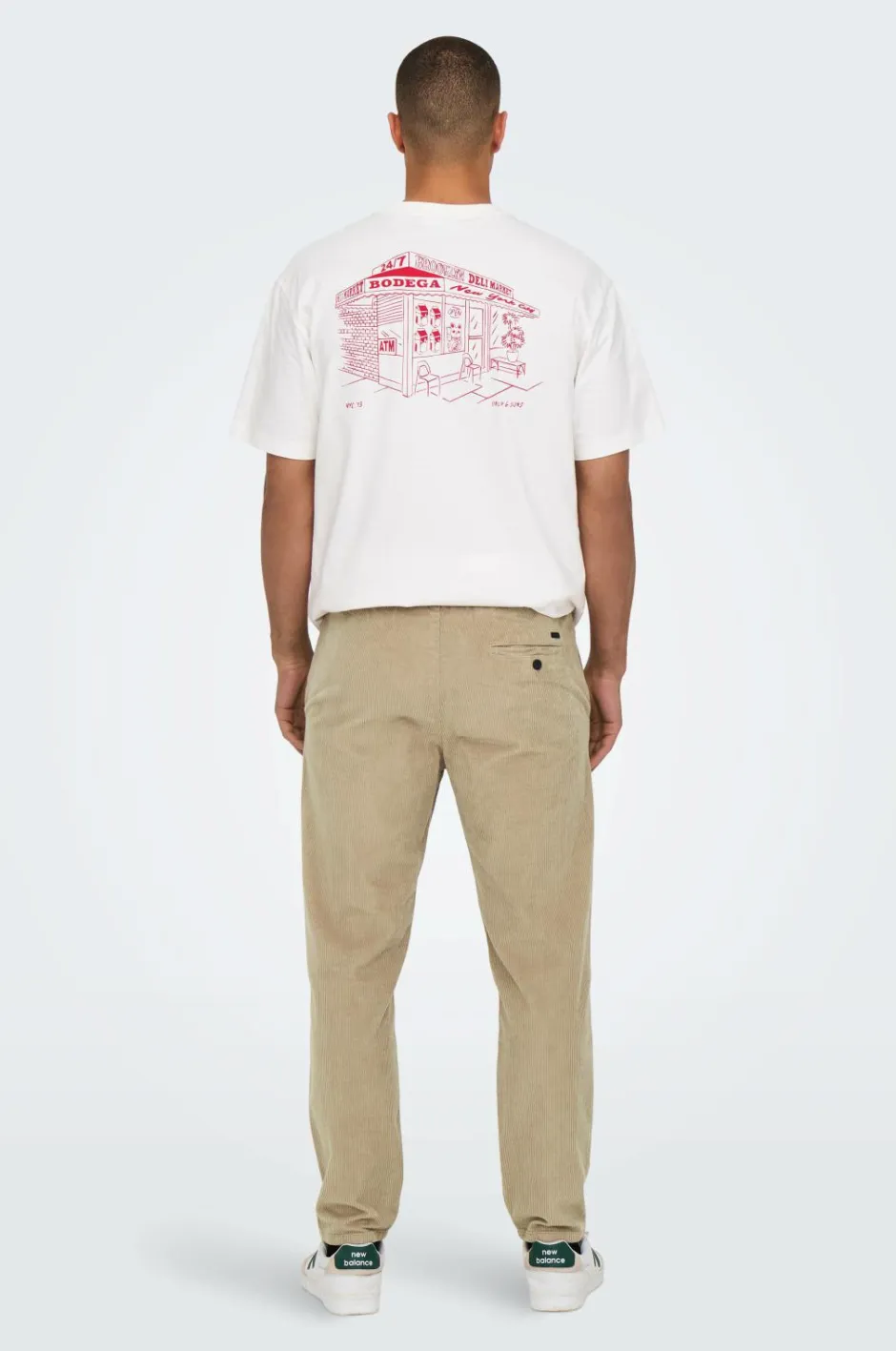 Online Fløjlsbukser onsLinus Tap Corduroy 0185 Pant Bukser