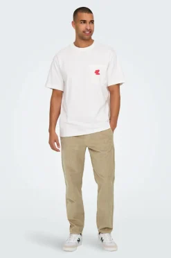 Online Fløjlsbukser onsLinus Tap Corduroy 0185 Pant Bukser