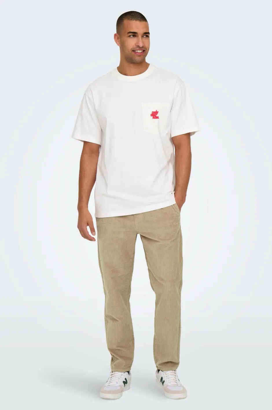 Online Fløjlsbukser onsLinus Tap Corduroy 0185 Pant Bukser