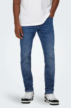 Hot Jeans onsWeft Reg. MB 6755 Mat Dnm Jeans