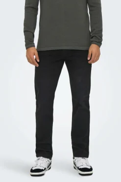 ONLY & SONS Jeans onsWeft Regular Black 8638 Mat Dnm^ Jeans