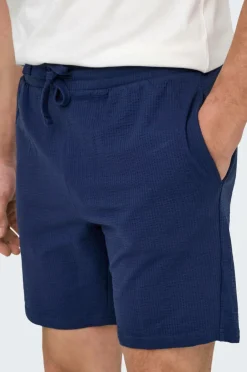 Hot Shorts Onskian Life Reg Seersucker Shorts Shorts