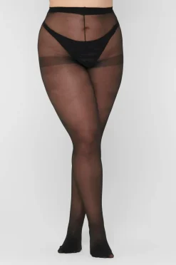 Only Carmakoma Strømpebukser carSaga 40 Den Tights 2-pak^Dame Strømpebukser