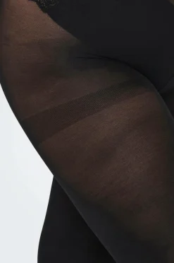 Only Carmakoma Strømpebukser carSaga 40 Den Tights 2-pak^Dame Strømpebukser