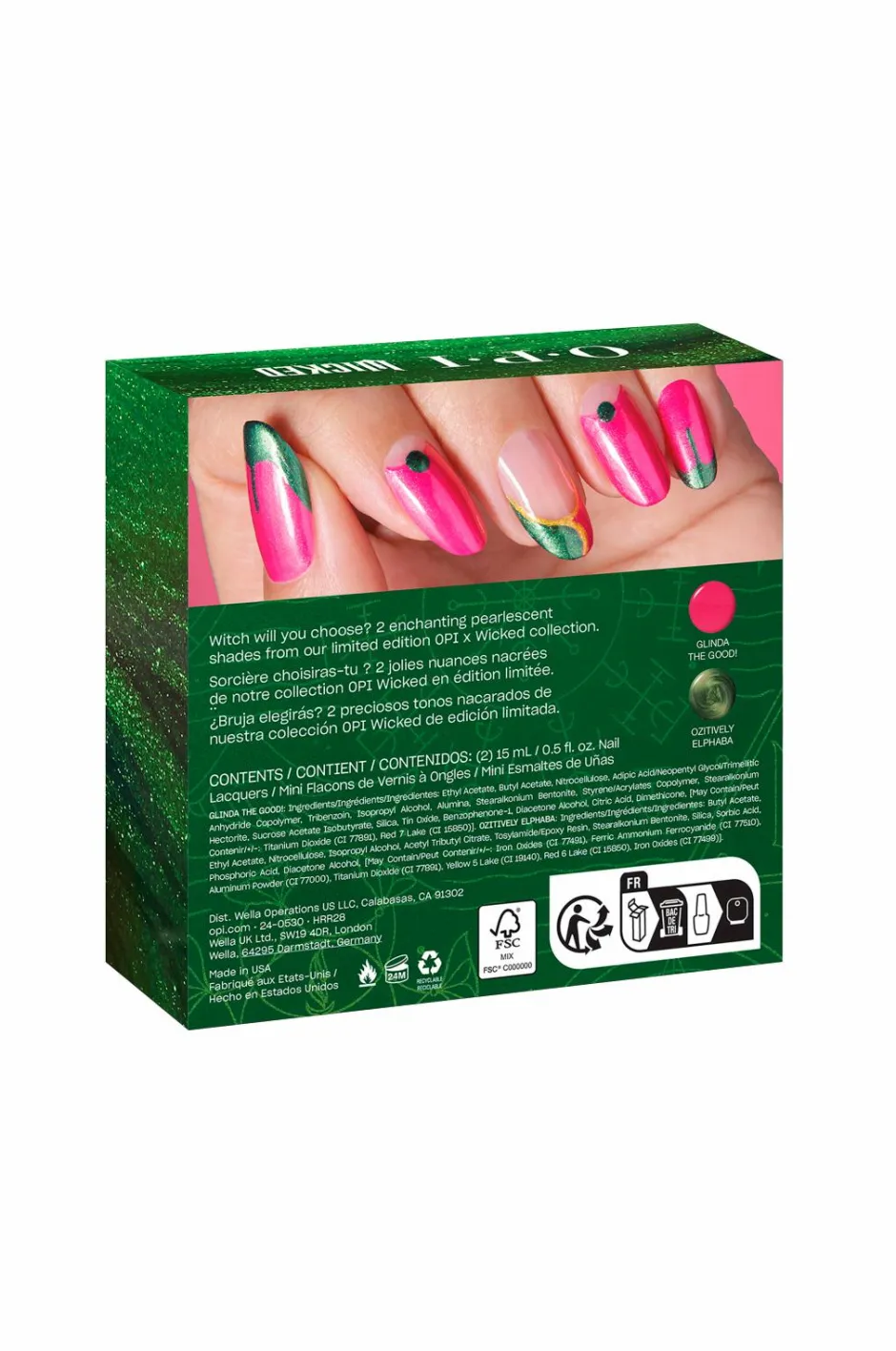 OPI Gavesæt Wicked Nail Lacquer Holiday Collection^ Gaveæsker