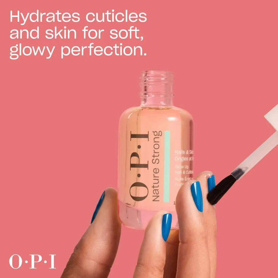 Hot Nature Strong Glow Up Nail & Cuticle Oil Negle
